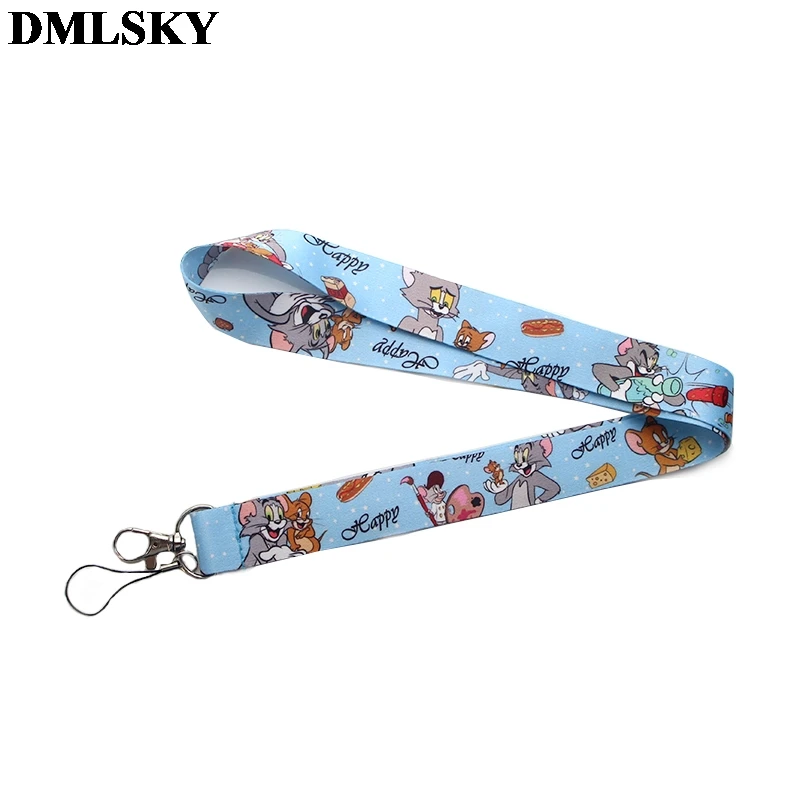 DMLSKY Cartoon Cat Mouse Lanyard Keychain for keys Badge ID Mobile Phone Key rings Women Neck Straps Accessories M3632
DMLSKY Cartoon Cat Mouse Lanyard Keychain for keys Badge ID Mobile Phone Key rings Women Neck Straps Accessories M3632