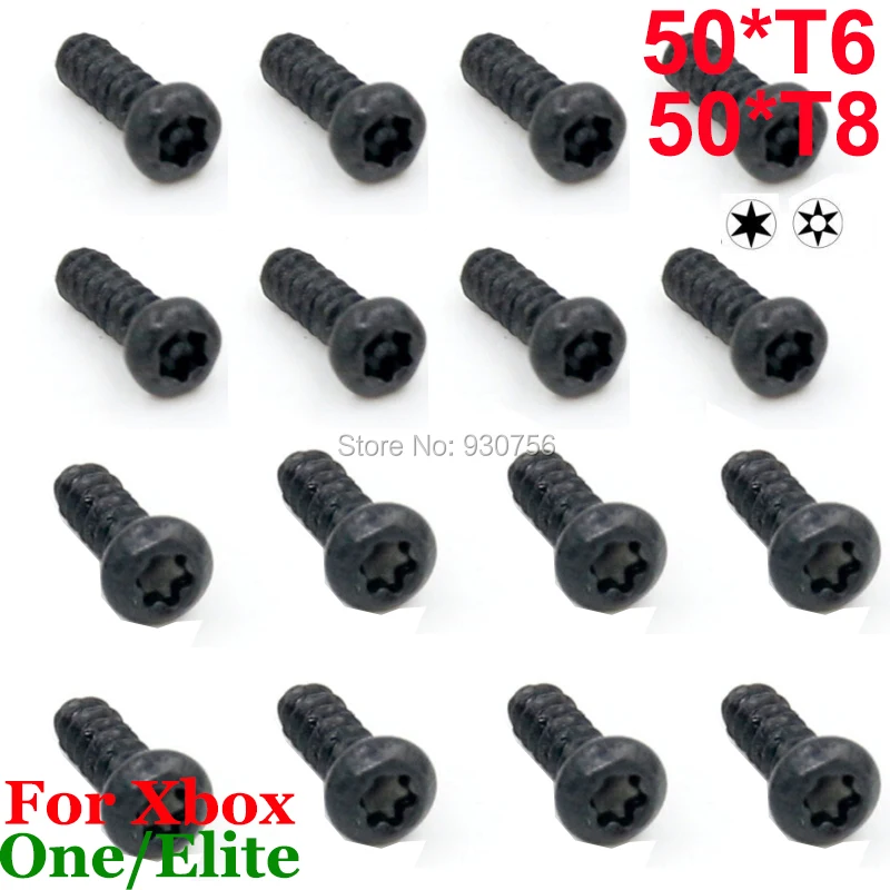 100PCS Controller T6 T8 Torx Replacement Screws Set For Xbox One 360 S Elite Controller
100PCS Controller T6 T8 Torx Replacement Screws Set For Xbox One 360 S Elite Controller