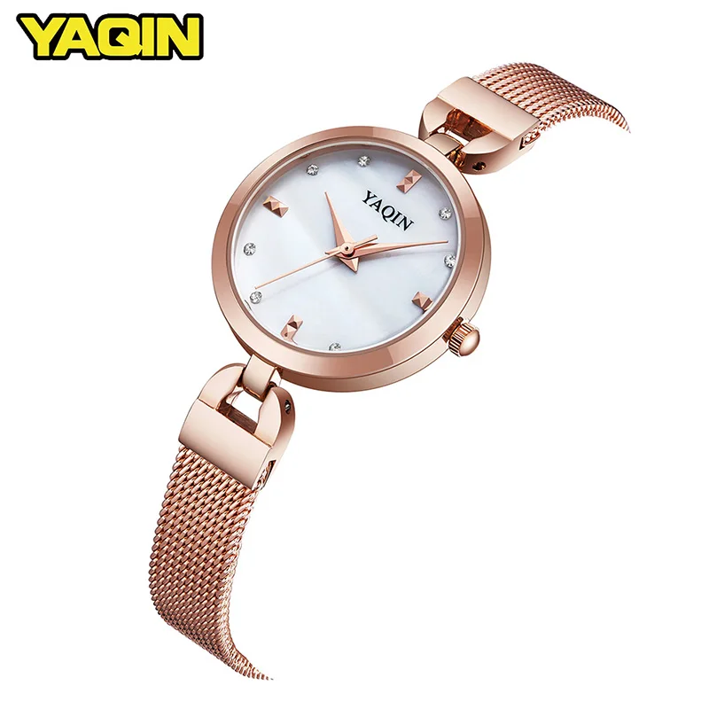 YAQIN Fashion Women's Mesh Steel Strap Watch Women Diamond Gold Watches Top Brand Luxury Ladies Watch Relogio Feminino
YAQIN Fashion Women's Mesh Steel Strap Watch Women Diamond Gold Watches Top Brand Luxury Ladies Watch Relogio Feminino