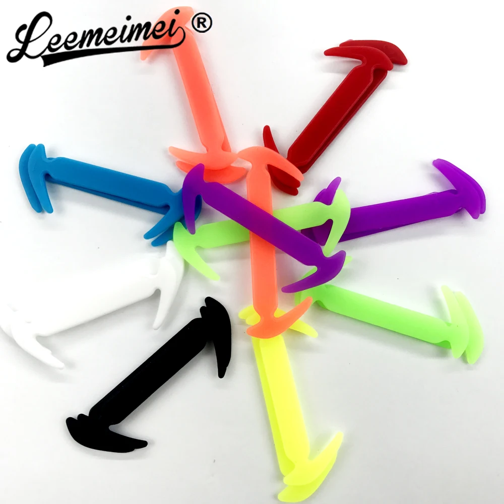 Image 12PCS Set Fashion UnisexShoelaces Silicone Elastic Waterproof Non Tie Shoe Lace Design For Easy Pull In and Lock