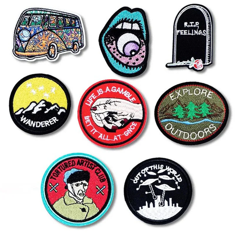 Mouth Monument Bus Cat Iron On Patches Sewing Embroidered Applique for Jacket Clothes Stickers Badge DIY Apparel Accessories
Mouth Monument Bus Cat Iron On Patches Sewing Embroidered Applique for Jacket Clothes Stickers Badge DIY Apparel Accessories