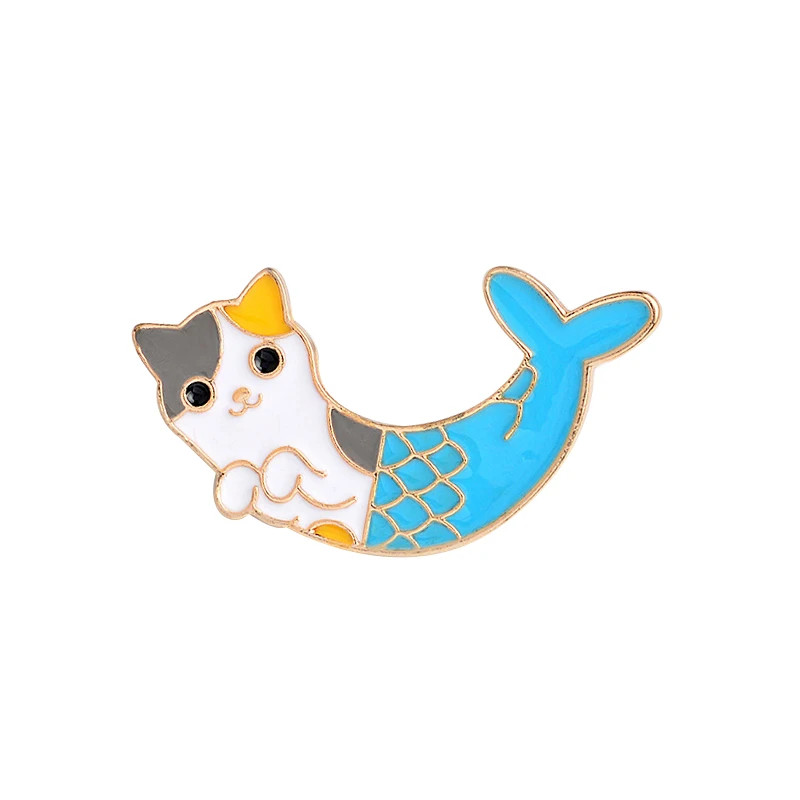 胸针猫鱼1
