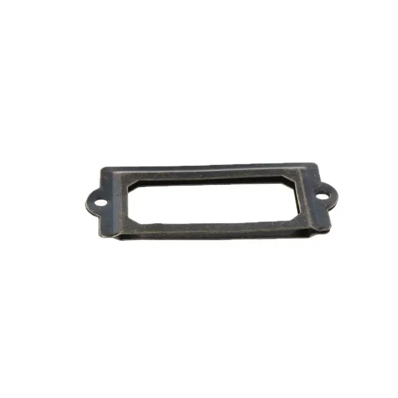 10Pcs Iron Vintage Handle Frame Name Card Holder Cabinet Label Pull Drawer Knob Hardware Accessory For Furniture
10Pcs Iron Vintage Handle Frame Name Card Holder Cabinet Label Pull Drawer Knob Hardware Accessory For Furniture