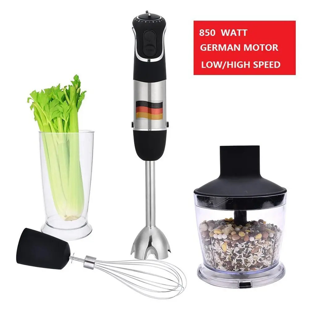 XProject Hand blender Set MQ735 100V-120V powerful 3-in-1 Dip Blender with chopper, whisk and tumbler attachment, Food and ble
XProject Hand blender Set MQ735 100V-120V powerful 3-in-1 Dip Blender with chopper, whisk and tumbler attachment, Food and ble