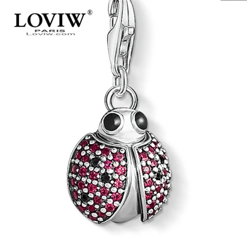 Ladybug Charms Pendant 2020 Fashion Jewelry silver-plate Cute Gift For Women Girls Fit Bracelet Necklace Bag Thomas sabor
Ladybug Charms Pendant 2020 Fashion Jewelry silver-plate Cute Gift For Women Girls Fit Bracelet Necklace Bag Thomas sabor