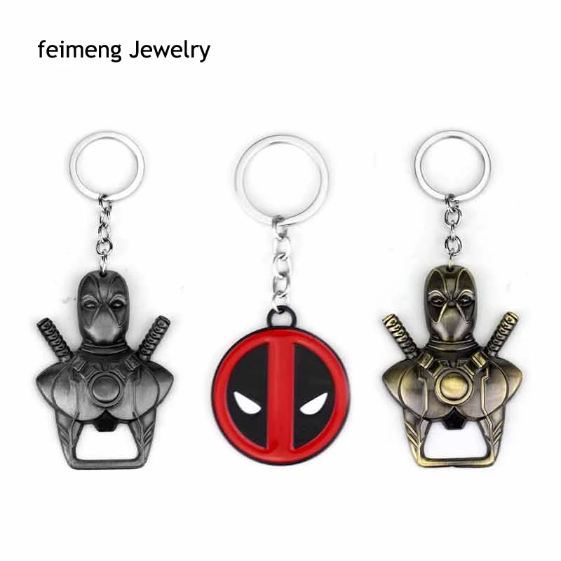 Cool Deadpool Bottle Opener Keychain Dead Pool Mask Comics Warrior Beer Opener Key Chain Ring Key Holder Movie Jewelry Souvenirs
Cool Deadpool Bottle Opener Keychain Dead Pool Mask Comics Warrior Beer Opener Key Chain Ring Key Holder Movie Jewelry Souvenirs