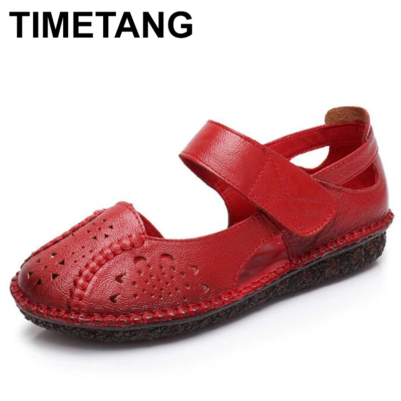 TIMETANGWomen's shoes summer leather casual sandals non-slip wear flat shoes shallow mouth comfortable Solid color single shoes
TIMETANGWomen's shoes summer leather casual sandals non-slip wear flat shoes shallow mouth comfortable Solid color single shoes