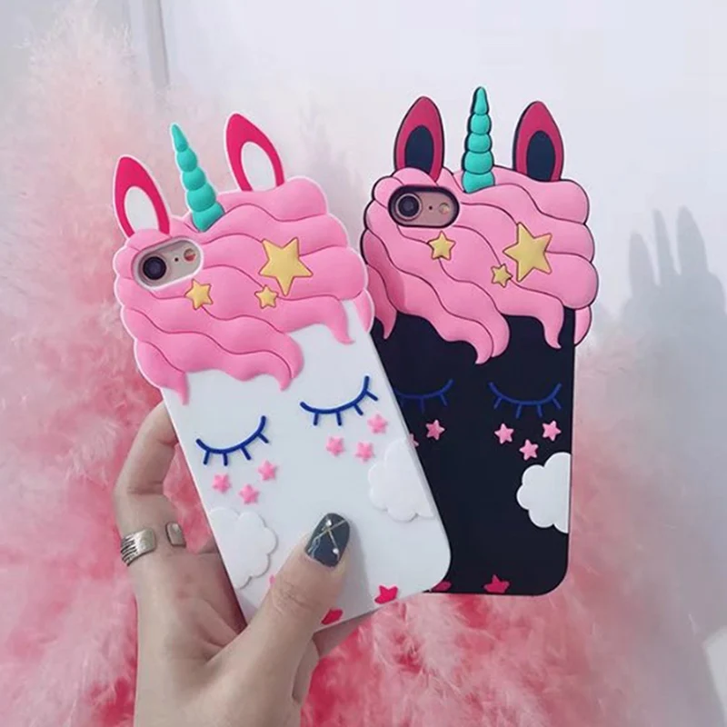 3D Unicorn Cartoon Soft Silicone Phone Case For iPhone 5S 6 6S 7 8 Plus X Cover Rabbit Smile Cat Tiger Stitch
3D Unicorn Cartoon Soft Silicone Phone Case For iPhone 5S 6 6S 7 8 Plus X Cover Rabbit Smile Cat Tiger Stitch