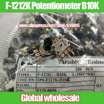 8pcs Taiwan F-1212K RK1212N Horizontal Single Potentiometer B10K / Handle Length 10MMF
8pcs Taiwan F-1212K RK1212N Horizontal Single Potentiometer B10K / Handle Length 10MMF