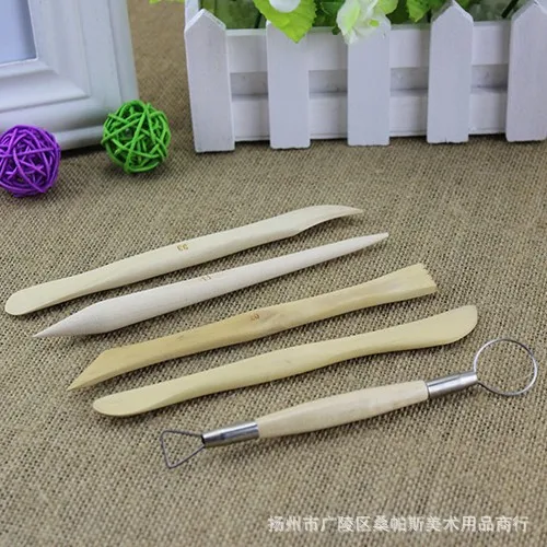 5pcs Clay Sculpting Sculpt Smoothing Wax Carving Pottery Ceramic Tools Polymer Shapers Modeling Carved Tool Wood Handle Set
5pcs Clay Sculpting Sculpt Smoothing Wax Carving Pottery Ceramic Tools Polymer Shapers Modeling Carved Tool Wood Handle Set
