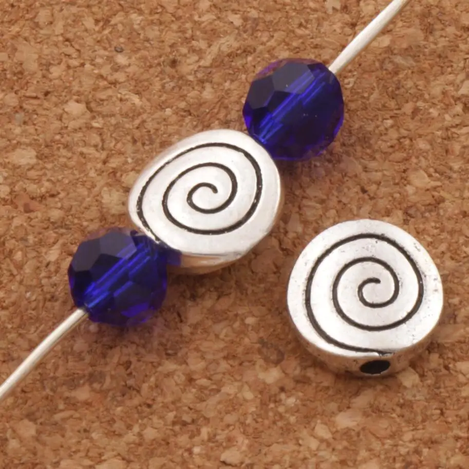 Swirl Curved Rondelle Beads Spacers Jewelry Findings L609 31pcs 9.3x9.3mm Antique Silver
Swirl Curved Rondelle Beads Spacers Jewelry Findings L609 31pcs 9.3x9.3mm Antique Silver