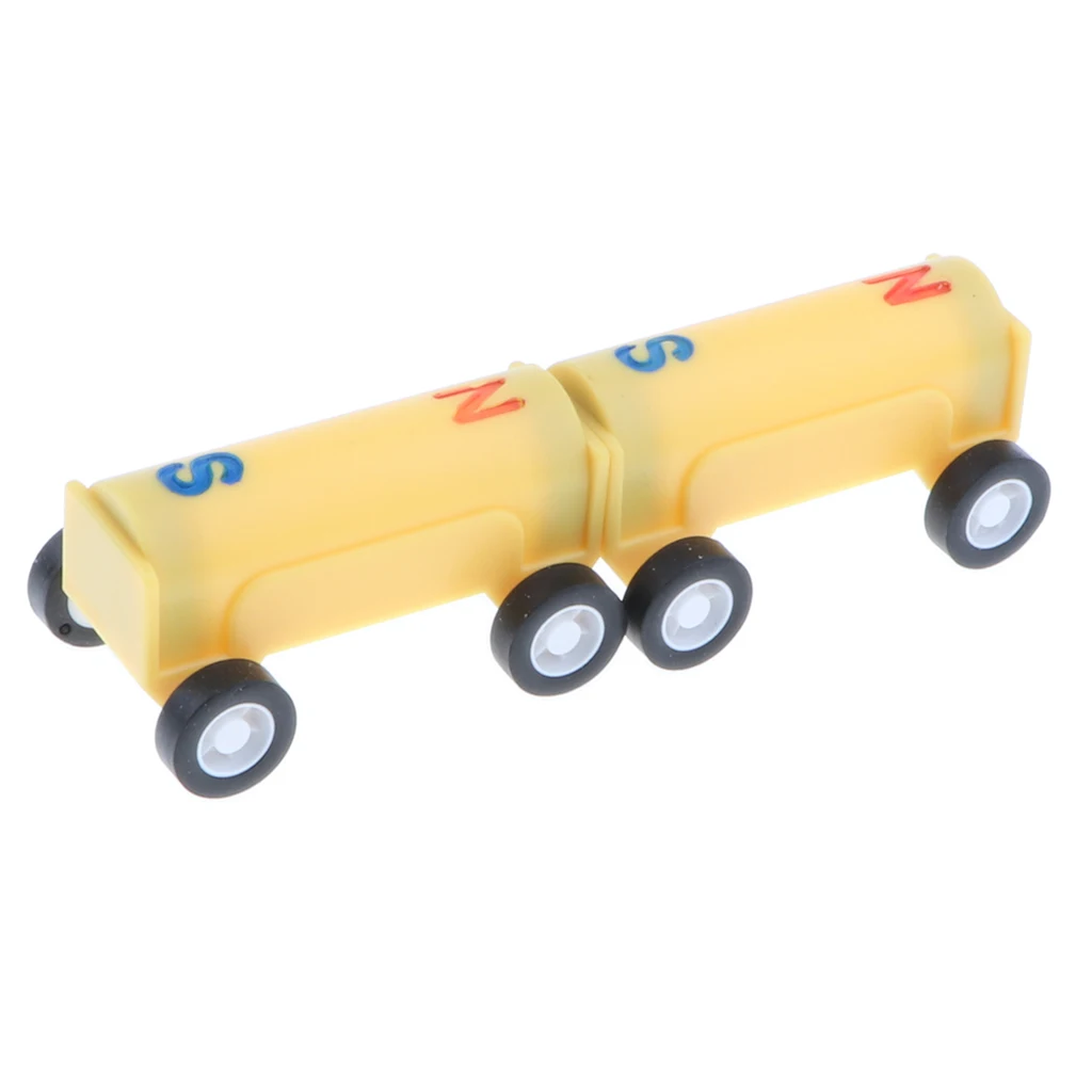 2 pieces Kid Science Experiment Toys Magnetic Car Train - Physics Magnetic N S Pole Learning - Exploring Magnetism Physics Toy
2 pieces Kid Science Experiment Toys Magnetic Car Train - Physics Magnetic N S Pole Learning - Exploring Magnetism Physics Toy