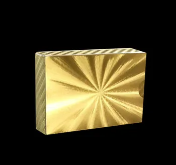 High Quality 24K Gold Foil Gold-plated Playing Cards Waterproof Playing Cards Dazzling Stripes Poker Creative Gifts
High Quality 24K Gold Foil Gold-plated Playing Cards Waterproof Playing Cards Dazzling Stripes Poker Creative Gifts