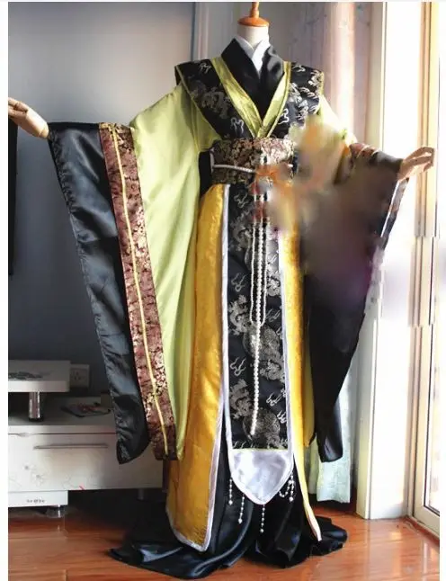 2 Designs Xiu Shou Tian Xia Yellow and Purple Black Male Costume Hanfu Cos Xie Lian Song Lan for Anime The Founder of Diabolism
2 Designs Xiu Shou Tian Xia Yellow and Purple Black Male Costume Hanfu Cos Xie Lian Song Lan for Anime The Founder of Diabolism