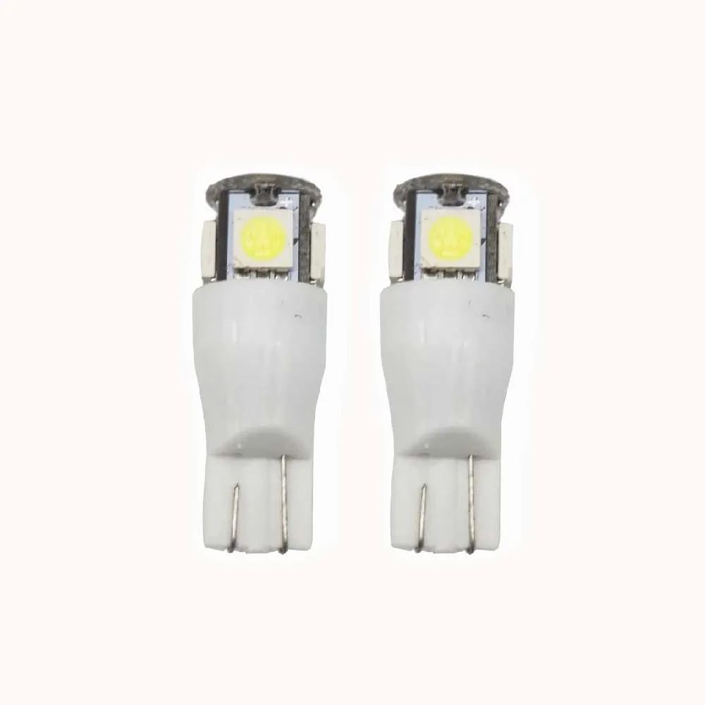 Yushuangyi 100X T10 5050 5SMD 5 led Strobe High Lumen Light Bulb 194 168 W5W Indicator Light Instrument Lamp Parking white
Yushuangyi 100X T10 5050 5SMD 5 led Strobe High Lumen Light Bulb 194 168 W5W Indicator Light Instrument Lamp Parking white
