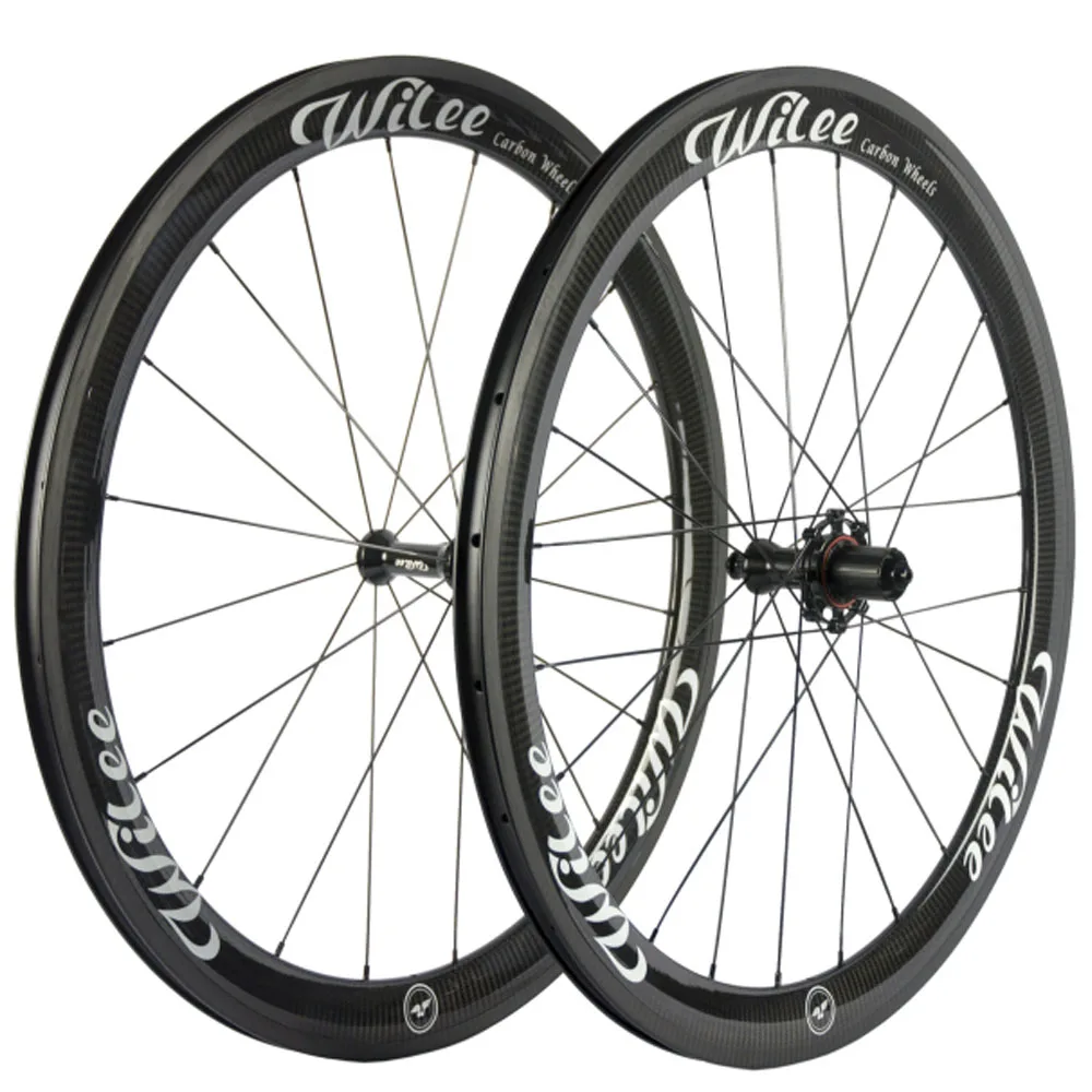 Wilee Bike 50mm Carbon wheelset Clincher Tubular Bicycle Road Wheels Carbon Fiber Bike Wheels
Wilee Bike 50mm Carbon wheelset Clincher Tubular Bicycle Road Wheels Carbon Fiber Bike Wheels