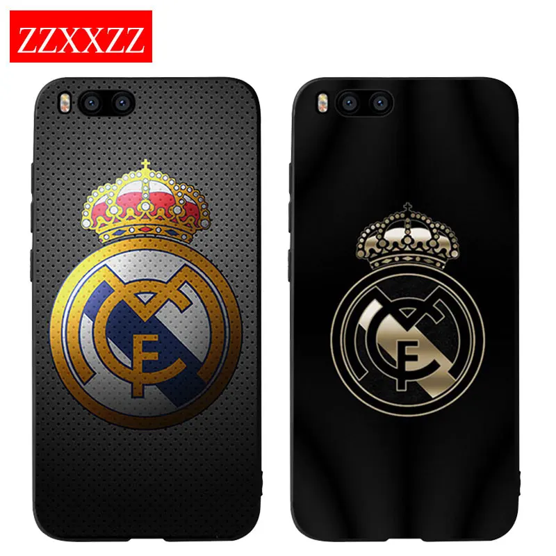 Фото ZZXXZZ Футбол Реал Мадрид команда Чехол для телефона с логотипом Xiaomi 4 5 S плюс