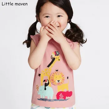 Little maven children 2018 summer baby girl clothes short sleeve t shirt animal print cotton brand tee tops 50959
Little maven children 2018 summer baby girl clothes short sleeve t shirt animal print cotton brand tee tops 50959