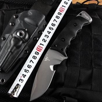 Small Tactical Fixed Knives DC53 Steel Blade G10 Handle Hunting Knives Camping Knife K Sheath EDC Multi Tools
Small Tactical Fixed Knives DC53 Steel Blade G10 Handle Hunting Knives Camping Knife K Sheath EDC Multi Tools