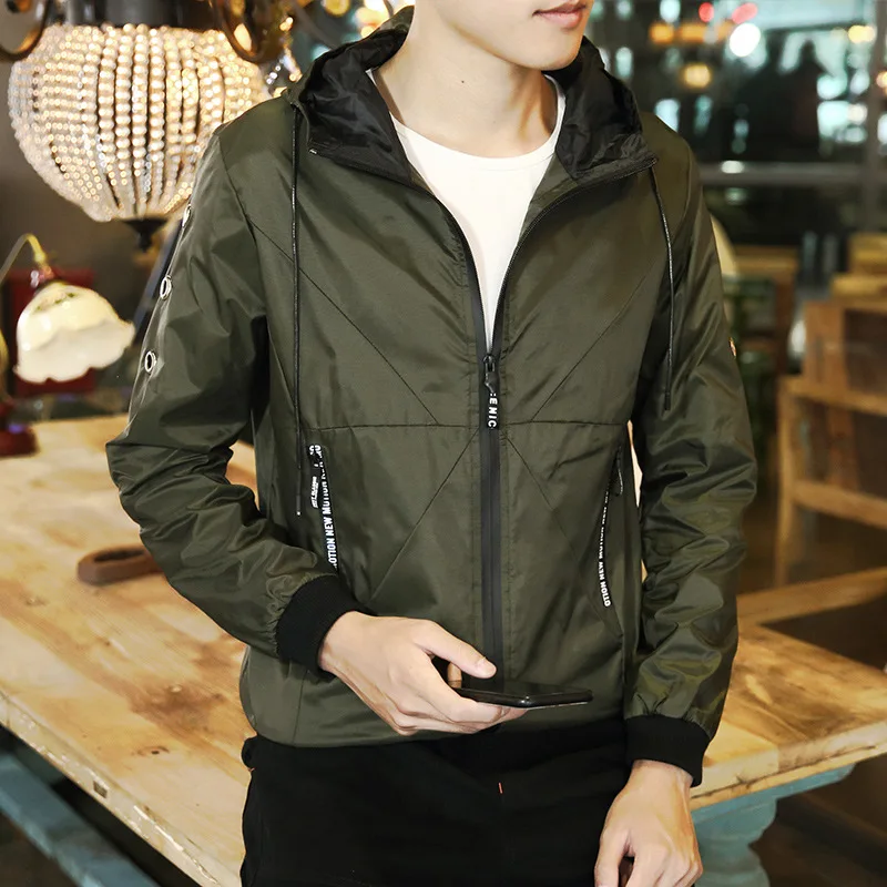 Men 'S Casual Jacket Hooded Solid Color All Match Fashion Coat Manufacturer Direct Autumn And Winter New Style Men's Solid Color
Men 'S Casual Jacket Hooded Solid Color All Match Fashion Coat Manufacturer Direct Autumn And Winter New Style Men's Solid Color