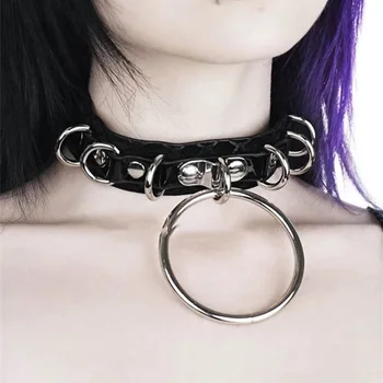 KMVEXO Braided Metal O-Round Collar Men Harness Choker Necklace for Women 2019 Punk Rivet Leather Chocker Gothic Cage Jewelry
KMVEXO Braided Metal O-Round Collar Men Harness Choker Necklace for Women 2019 Punk Rivet Leather Chocker Gothic Cage Jewelry