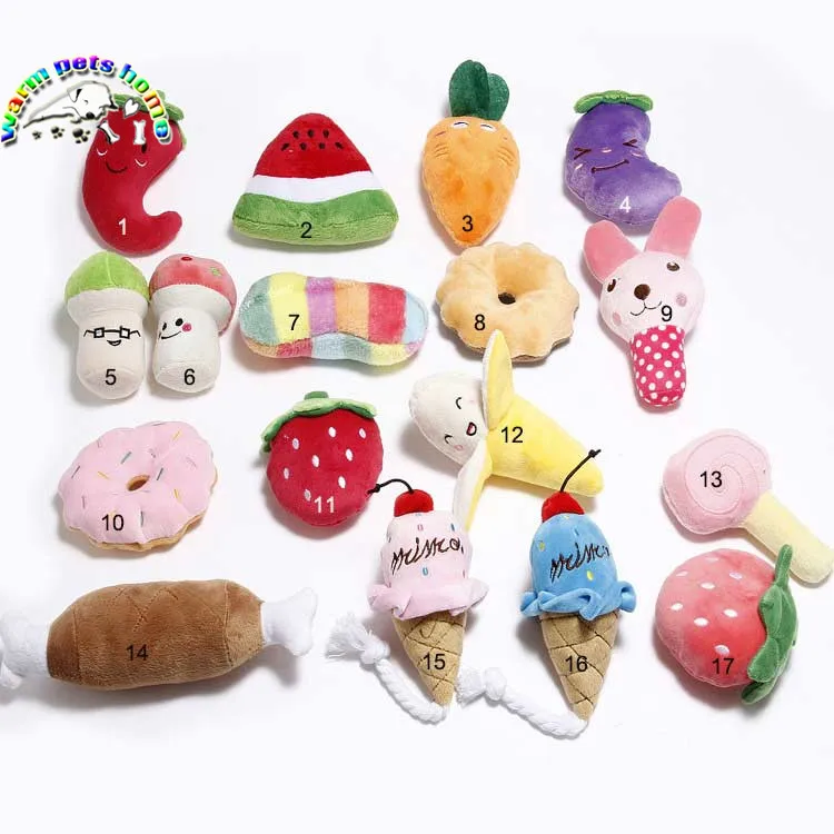 5pcs Squeak Toy For Dog Sounding Pet Toys Puppy Plush Red Pepper Eggplant Radish Fruit Vegetable Drum Bone Goods for Dogs
5pcs Squeak Toy For Dog Sounding Pet Toys Puppy Plush Red Pepper Eggplant Radish Fruit Vegetable Drum Bone Goods for Dogs