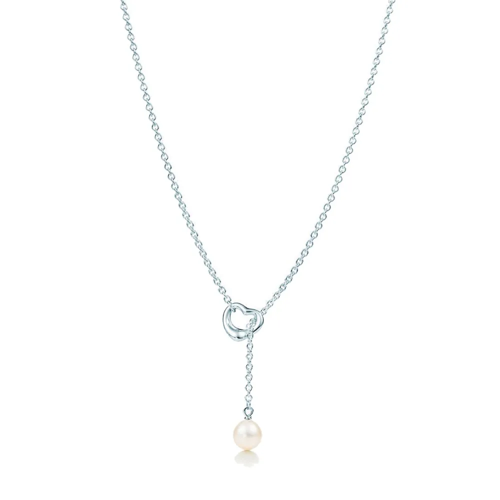 Tiff 925% pure silver pearl pendant necklace in Europe and the original authentic love form sent Ms. Jewelry gifts
Tiff 925% pure silver pearl pendant necklace in Europe and the original authentic love form sent Ms. Jewelry gifts