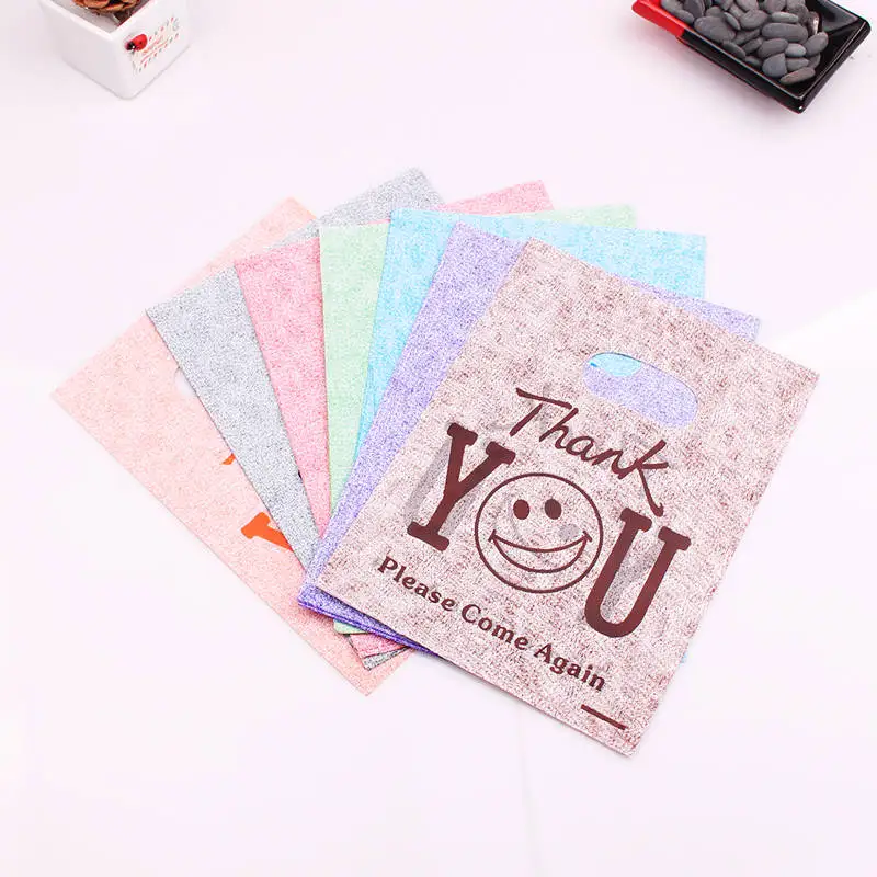 100pcs Jewelry Bags Plastic Shopping Bag with handle packaging gift bag Jewelry packing Bags Smile Thank You Style 15x20cm
100pcs Jewelry Bags Plastic Shopping Bag with handle packaging gift bag Jewelry packing Bags Smile Thank You Style 15x20cm