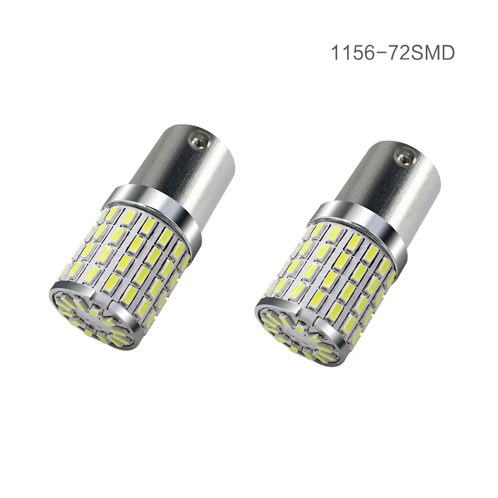 2pcs P21W LED 1157 1156 BA15S bay15d LED Bulbs t25 3156 3157 led Turn Signal Reverse Brake Light R5W 72smd 3014 led car 12-24v
2pcs P21W LED 1157 1156 BA15S bay15d LED Bulbs t25 3156 3157 led Turn Signal Reverse Brake Light R5W 72smd 3014 led car 12-24v