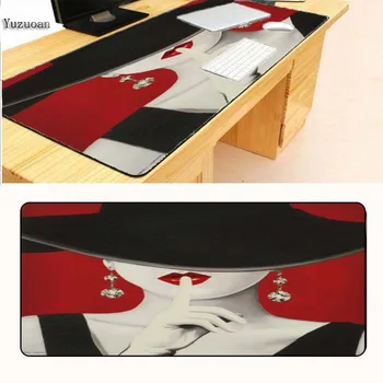 Yuzuoan Sexy Girl Wear Earrings Hat Customization Support Keyboard Desk Gaming Mouse pad Large Black Lock Edge For CSGO DOTA2
Yuzuoan Sexy Girl Wear Earrings Hat Customization Support Keyboard Desk Gaming Mouse pad Large Black Lock Edge For CSGO DOTA2