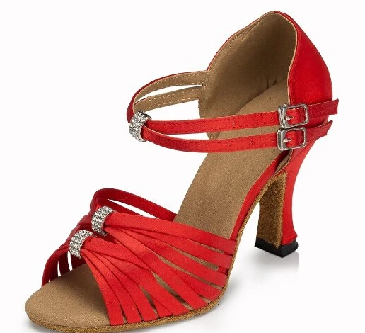 New Women Red Satin Rhinestone Buckles Salsa Ballroom Tango Dance Shoes Latin Dance Dancing Shoes ALL Size
New Women Red Satin Rhinestone Buckles Salsa Ballroom Tango Dance Shoes Latin Dance Dancing Shoes ALL Size