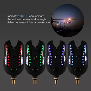 Lixada 5 Size Wireless Digital Fishing Bite Alarms Set Fishing Receiver Sound Alert Kit Led Alarm Indicator with Portable Case
Lixada 5 Size Wireless Digital Fishing Bite Alarms Set Fishing Receiver Sound Alert Kit Led Alarm Indicator with Portable Case