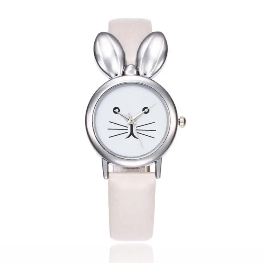 Montre femme 2018 Creative Cute lovely Women Rabbit Ears Leisure Time Faux Leather Analog Simple Wristwatch casual leather watch
Montre femme 2018 Creative Cute lovely Women Rabbit Ears Leisure Time Faux Leather Analog Simple Wristwatch casual leather watch