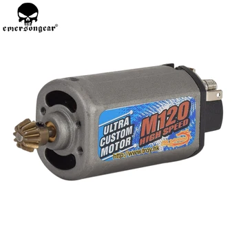 EMERSONGEAR Custom M120 High Speed Motor Short Axle for Airsoft AK series AEG Motor BD1308
EMERSONGEAR Custom M120 High Speed Motor Short Axle for Airsoft AK series AEG Motor BD1308