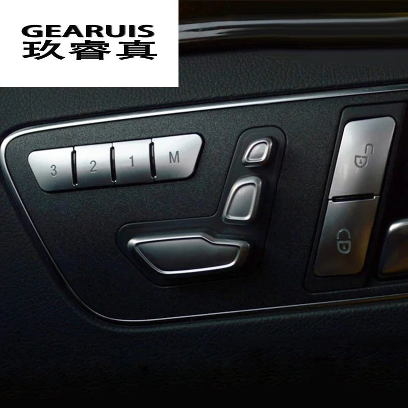 Car Styling Seat Adjust Button Cover Sitcker For Mercedes Benz A B C E Class W204 W212 GLA X156 Cla C117 GLE W166 ML GL GLS X166
Car Styling Seat Adjust Button Cover Sitcker For Mercedes Benz A B C E Class W204 W212 GLA X156 Cla C117 GLE W166 ML GL GLS X166