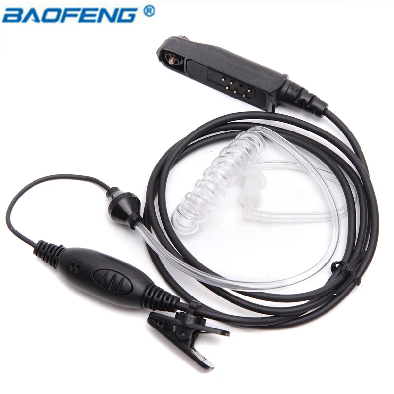 Водонепроницаемая Скрытая воздушная Акустическая трубка Baofeng UV XR/82WP 9Rplus/BF 9700