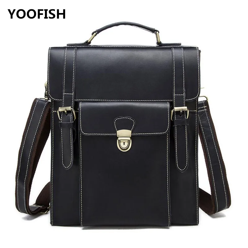 Genuine Leather Fashion Black/Brown Classic Casual style Travel Bag handbag shoulder bag Crossbody Bags Free shipping.
Genuine Leather Fashion Black/Brown Classic Casual style Travel Bag handbag shoulder bag Crossbody Bags Free shipping.
