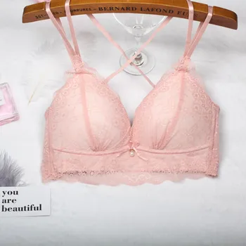 Lace Lingerie Embroidery Bra Women Plus Size Bralette Black White Pink Bandage Bra Sexy Ultra Thin Strap Racerback Bras
Lace Lingerie Embroidery Bra Women Plus Size Bralette Black White Pink Bandage Bra Sexy Ultra Thin Strap Racerback Bras