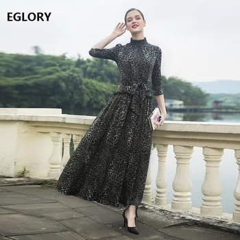 New 2020 Spring Autumn Long Maxi Dress for Party Women Stand Neck Sexy Wild Leopard Print 3/4 Sleeve Vintage Long Dress Big Size
New 2020 Spring Autumn Long Maxi Dress for Party Women Stand Neck Sexy Wild Leopard Print 3/4 Sleeve Vintage Long Dress Big Size