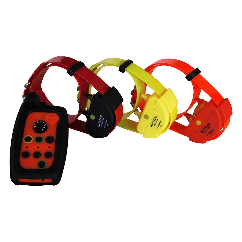WATERPROOF DOG TRAINING COLLAR FOR 3 DOGS RANGE UP TO 2 KM 
WATERPROOF DOG TRAINING COLLAR FOR 3 DOGS RANGE UP TO 2 KM