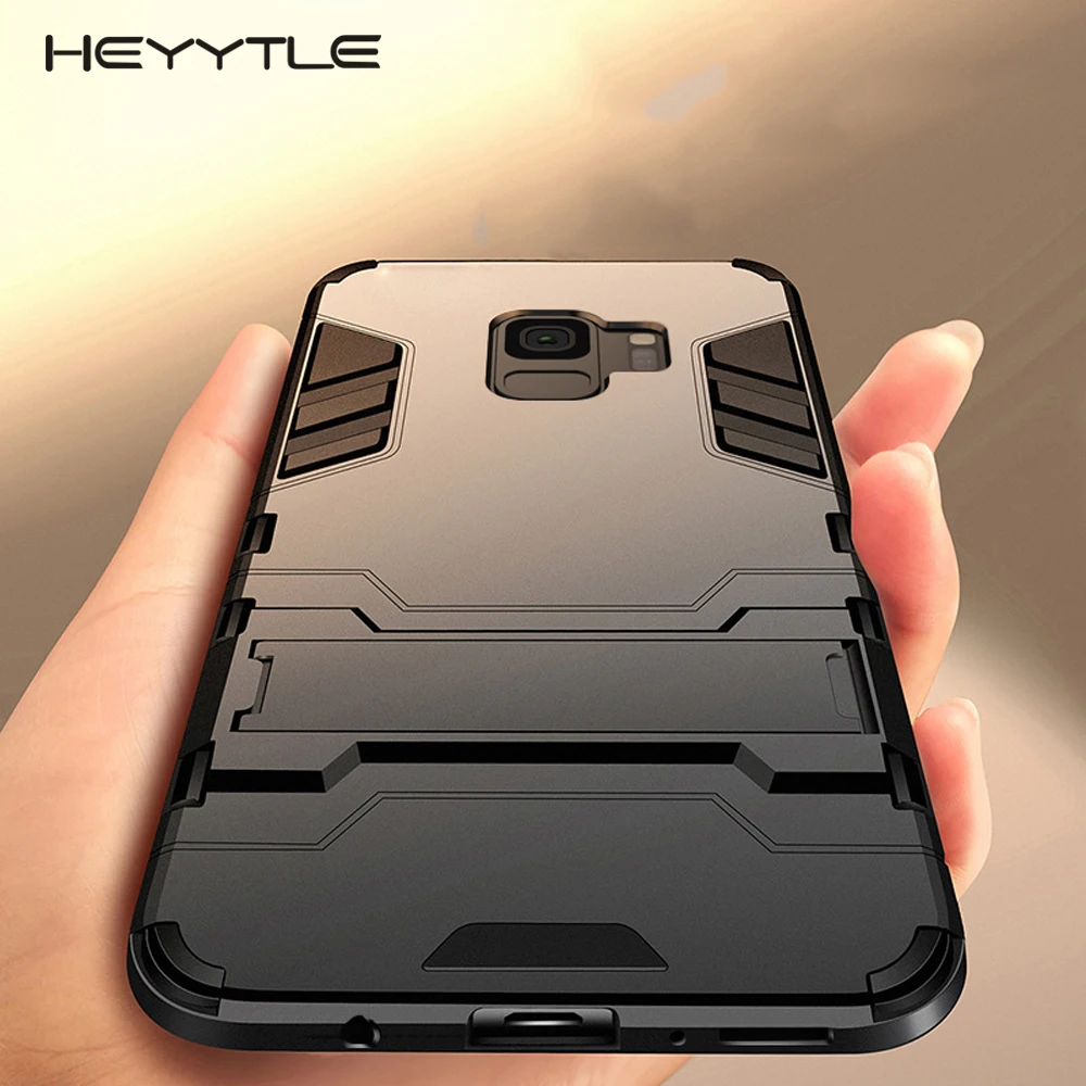 Heyytle Bracket Case For Samsung S9 S8 S7 S6 Plus Note 8 Protective Hard Cases For A6 A8 Plus 2018 Shockproof Armor Phone Cover
Heyytle Bracket Case For Samsung S9 S8 S7 S6 Plus Note 8 Protective Hard Cases For A6 A8 Plus 2018 Shockproof Armor Phone Cover