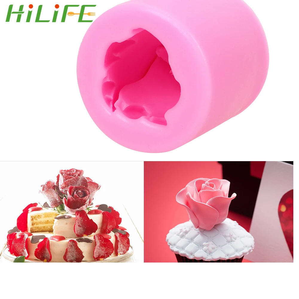HILIFE Pastry Cake Decorating Tool Cookie Soap Fondant Mould Bakeware 3D Rose Flower Form Cake Silicone Mold
HILIFE Pastry Cake Decorating Tool Cookie Soap Fondant Mould Bakeware 3D Rose Flower Form Cake Silicone Mold