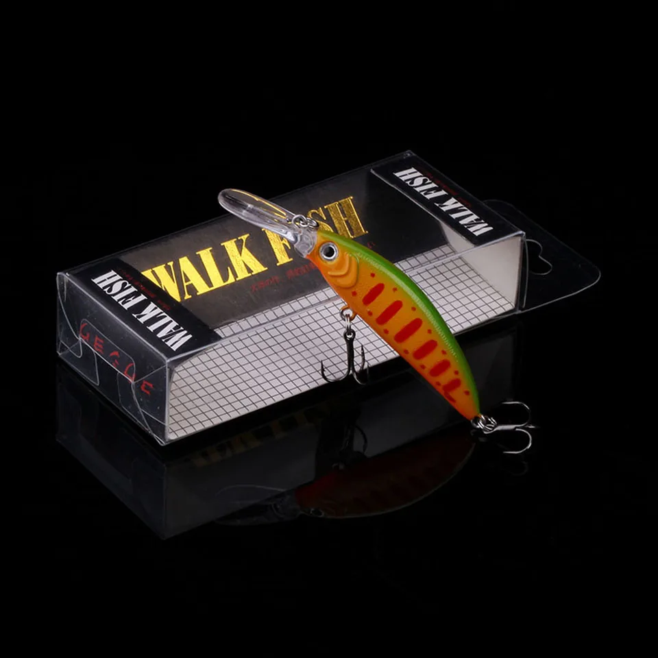 WALK FISH Mini Minnow Fishing lures 7.5cm 5.3g Lifelike Swimming Hard Bait High Quality Swing japan Diving Bait Efficien Lure 
WALK FISH Mini Minnow Fishing lures 7.5cm 5.3g Lifelike Swimming Hard Bait High Quality Swing japan Diving Bait Efficien Lure