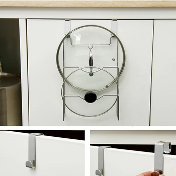 Cabinet Door Hook Steel For Kitchen Cutting Board Pan Pot Cover Lid Storage Holders Rack Shelf Stove Cupboard Hanging Racks
Cabinet Door Hook Steel For Kitchen Cutting Board Pan Pot Cover Lid Storage Holders Rack Shelf Stove Cupboard Hanging Racks