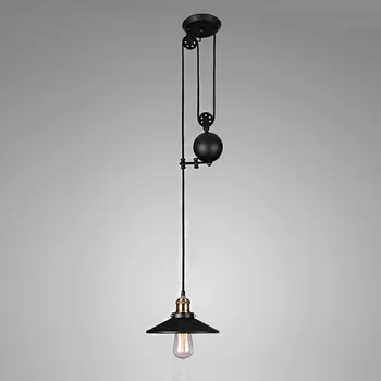 Vintage Loft Adjustable E27 Pendant Lights Black Metal Edisson pendant lamp Drop 2m Wire Lamps For Parlor Study Suspension G104
Vintage Loft Adjustable E27 Pendant Lights Black Metal Edisson pendant lamp Drop 2m Wire Lamps For Parlor Study Suspension G104