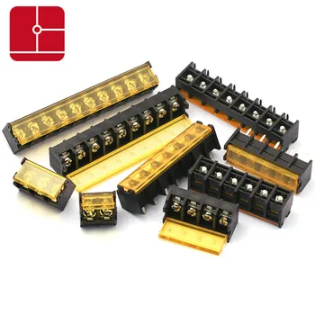 HB - 9500 10pcs lid Barrier Terminal 9.5MM high current connectors2p/3p/4p/5p/6p/7p/8p/9p
HB - 9500 10pcs lid Barrier Terminal 9.5MM high current connectors2p/3p/4p/5p/6p/7p/8p/9p