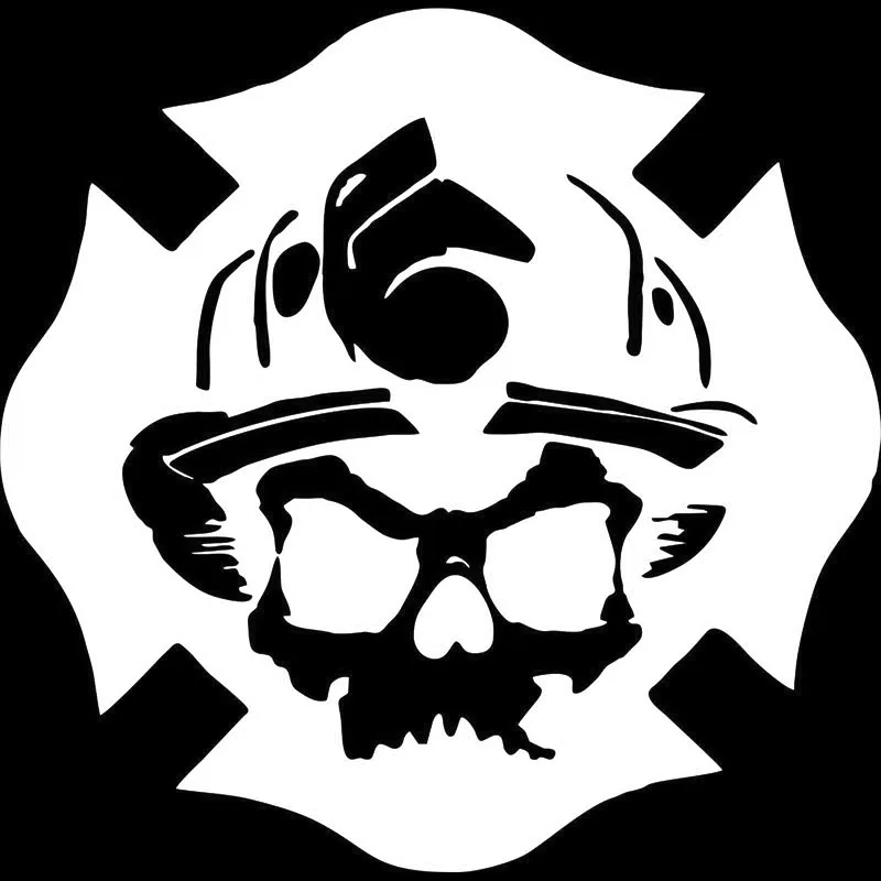 15*15CM Cross Skull Fire Fighter Fireman Cartoon Characters Car Decal Window Sticker Vinyl Styling Three Color Side Emblem
15*15CM Cross Skull Fire Fighter Fireman Cartoon Characters Car Decal Window Sticker Vinyl Styling Three Color Side Emblem