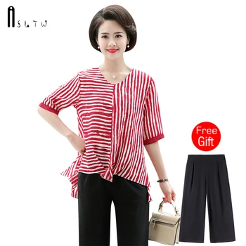 ASLTW Fashion Woman Blouses 2019 Striped Short Sleeve Loose Womens Tops and Blouses New Plus Size Irregular Women Top Blouse
ASLTW Fashion Woman Blouses 2019 Striped Short Sleeve Loose Womens Tops and Blouses New Plus Size Irregular Women Top Blouse