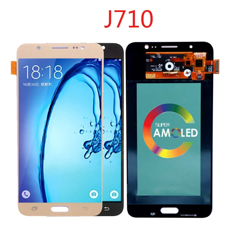 Original OLED TFT lcd For Samsung Galaxy J710 display J7 2016 J710F SM-J710F LCD display Touch screen digitizer Assembly
Original OLED TFT lcd For Samsung Galaxy J710 display J7 2016 J710F SM-J710F LCD display Touch screen digitizer Assembly