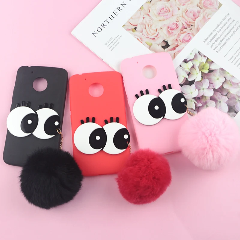 3D Cartoon Hard Big Eyes Case For Moto G5 Rabbit Fur Fluffy Ball Fuzzy Case For Motorola Moto G5 XT1671 XT1672 Soft TPU Cover
3D Cartoon Hard Big Eyes Case For Moto G5 Rabbit Fur Fluffy Ball Fuzzy Case For Motorola Moto G5 XT1671 XT1672 Soft TPU Cover